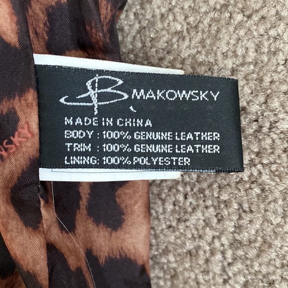 B. Makowsky - Black Leather Hobo Bag - Picture 9 of 14